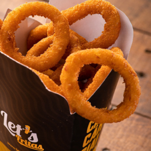 Anéis de Cebola - Let's Fritas